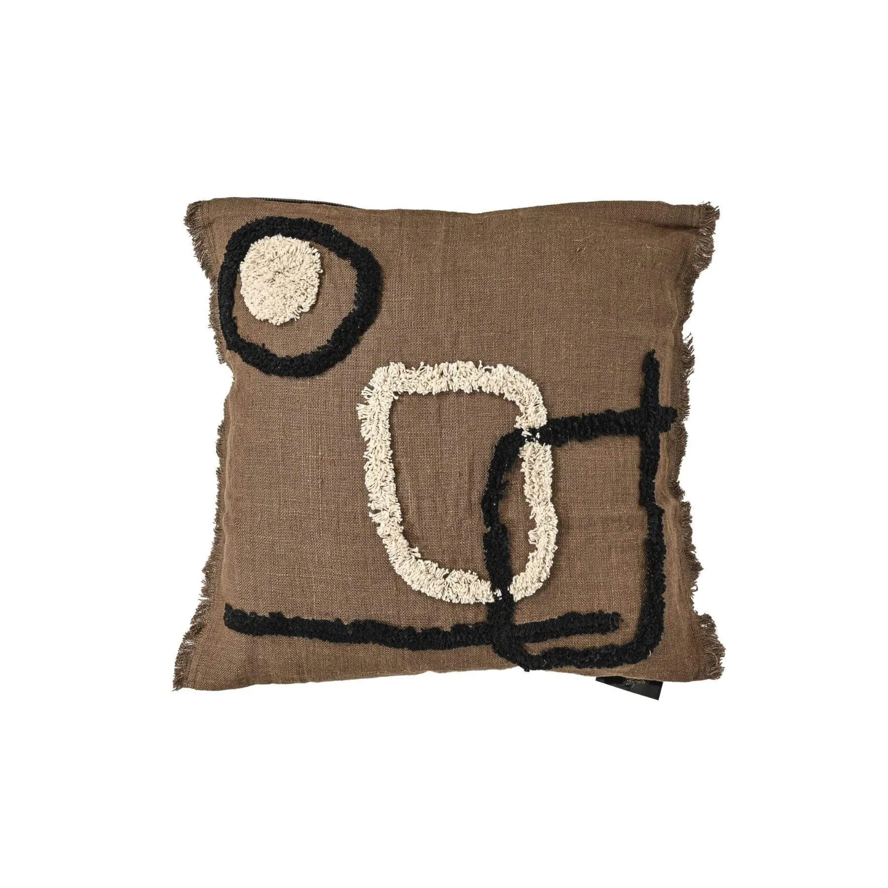 Linen/Cotton Cushion Cover | Brownie 45x45cm Zoco Home