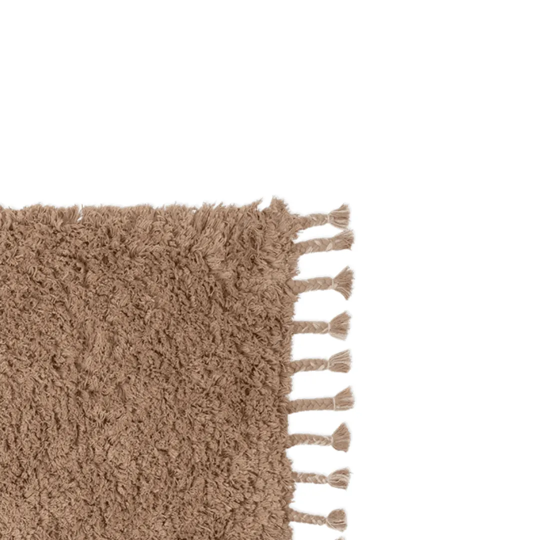 Long Pile Mat | Sand 70x50cm Zoco Home