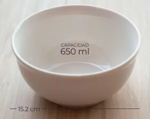 Loza BH Plato Ceramica Bowl 6" BH