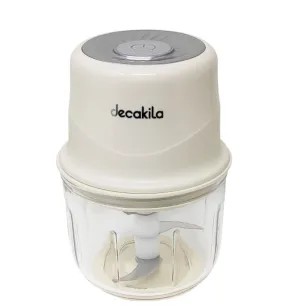 Mini Procesador de Alimentos Inalmbrico Beige Decakila KMMG008E