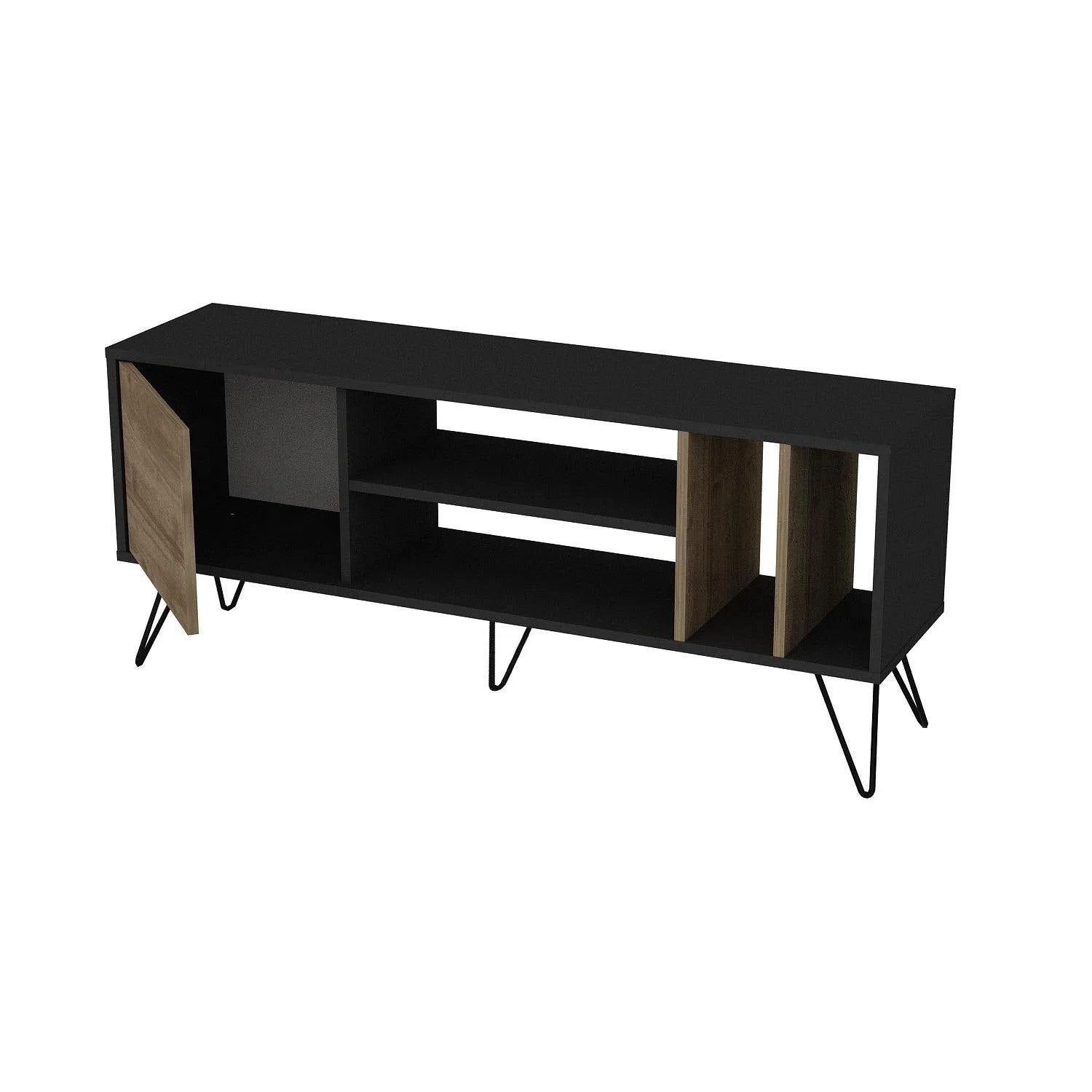 Mistico 55" TV Stand - Mid-Century Modern Media Console for TVs up to 63" Decorotika