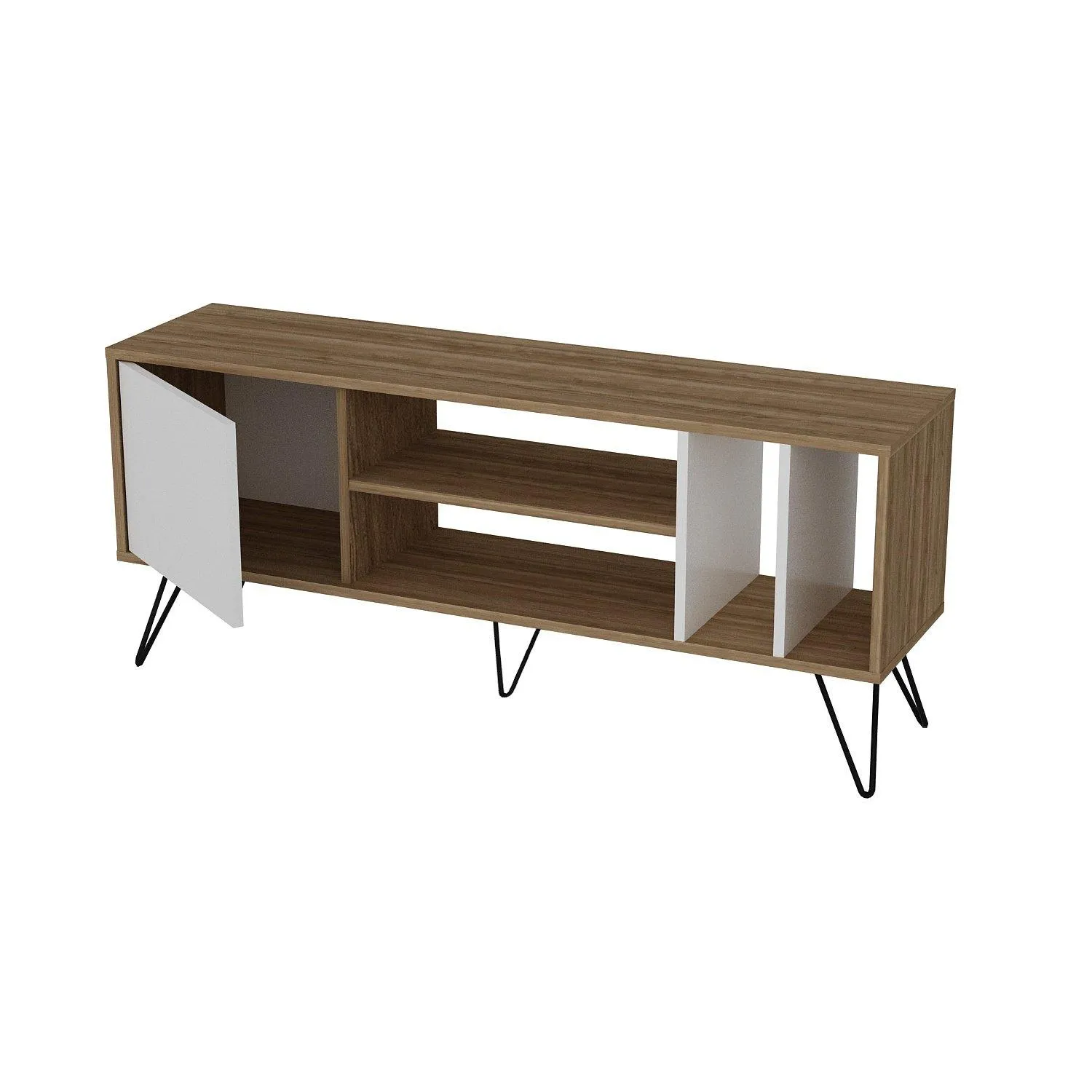 Mistico 55" TV Stand - Mid-Century Modern Media Console for TVs up to 63" Decorotika