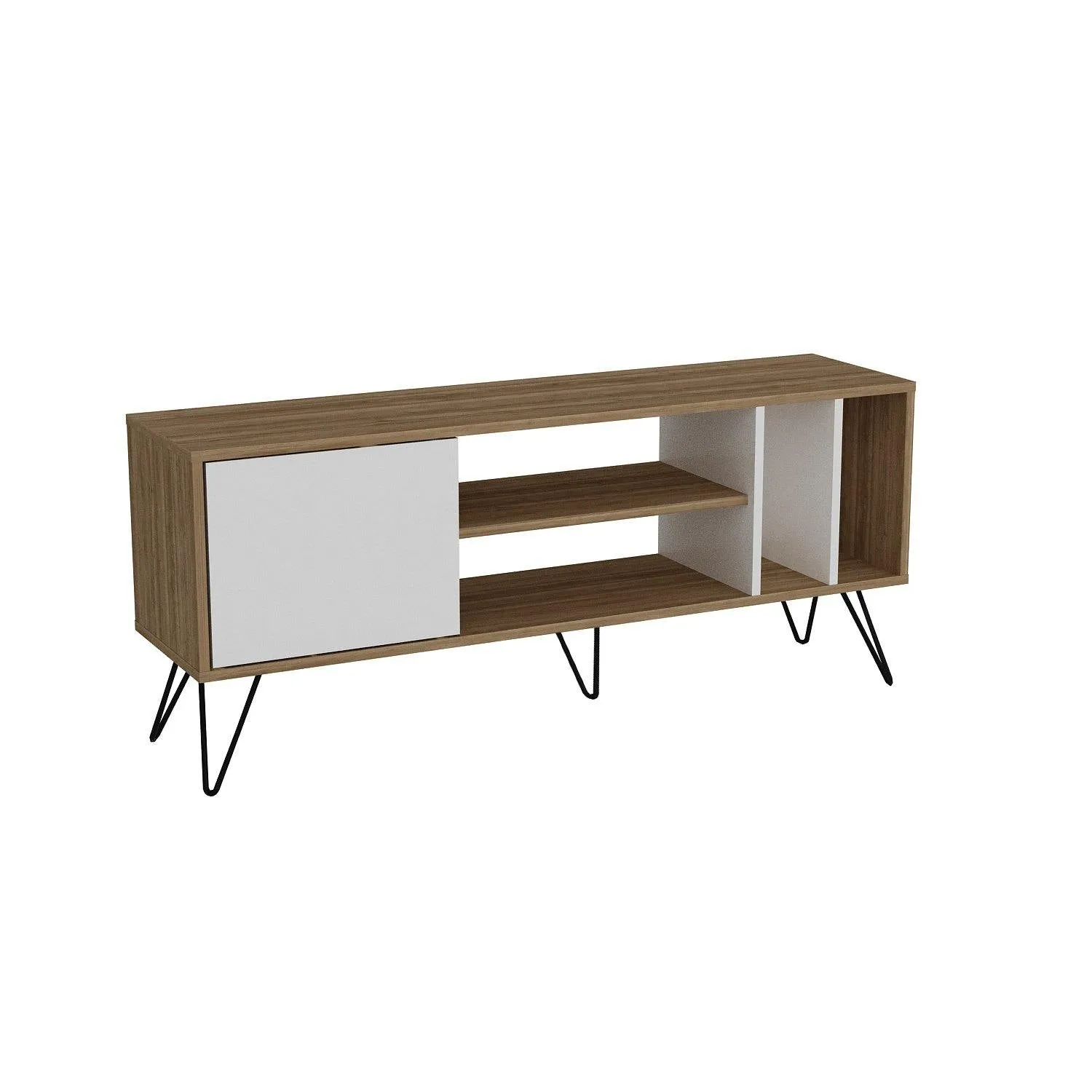 Mistico 55" TV Stand - Mid-Century Modern Media Console for TVs up to 63" Decorotika