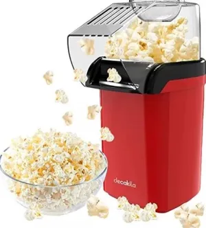 Mquina De Palomitas De Maz Aire Caliente 1200w Decakila