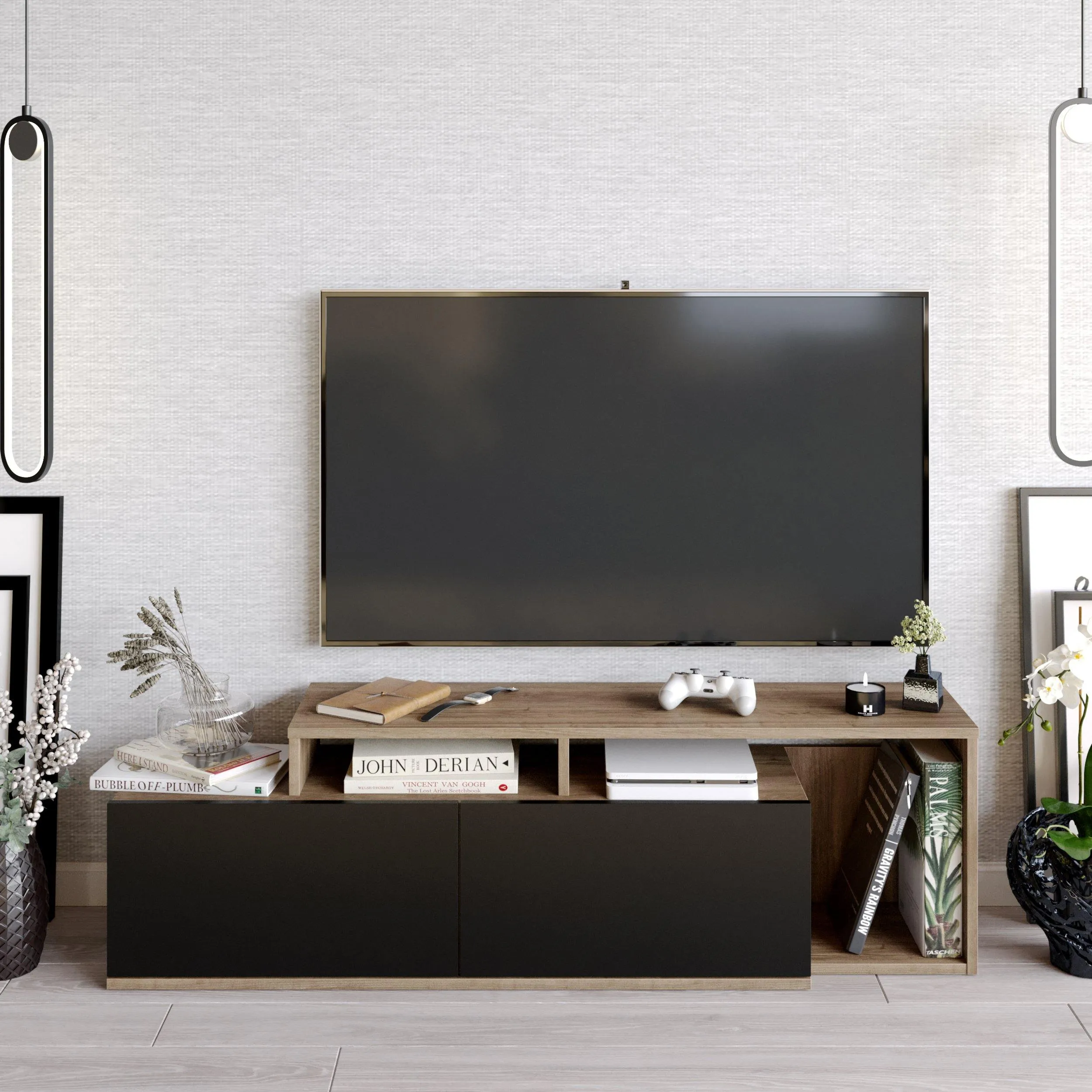 Nexera TV Stand and Media Console for TVs up to 55" Decorotika