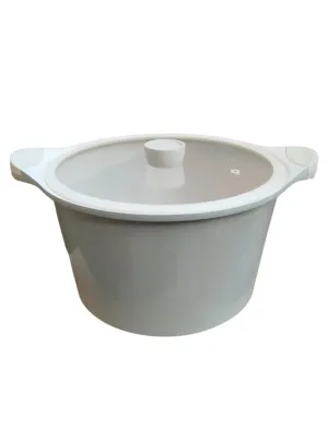 Olla verde 28 c/tapa cristal 8.7 Apr