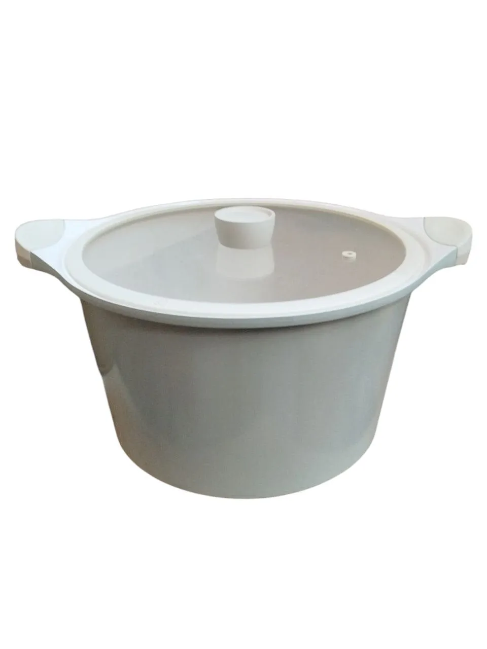 Olla verde 28 c/tapa cristal 8.7 Apr