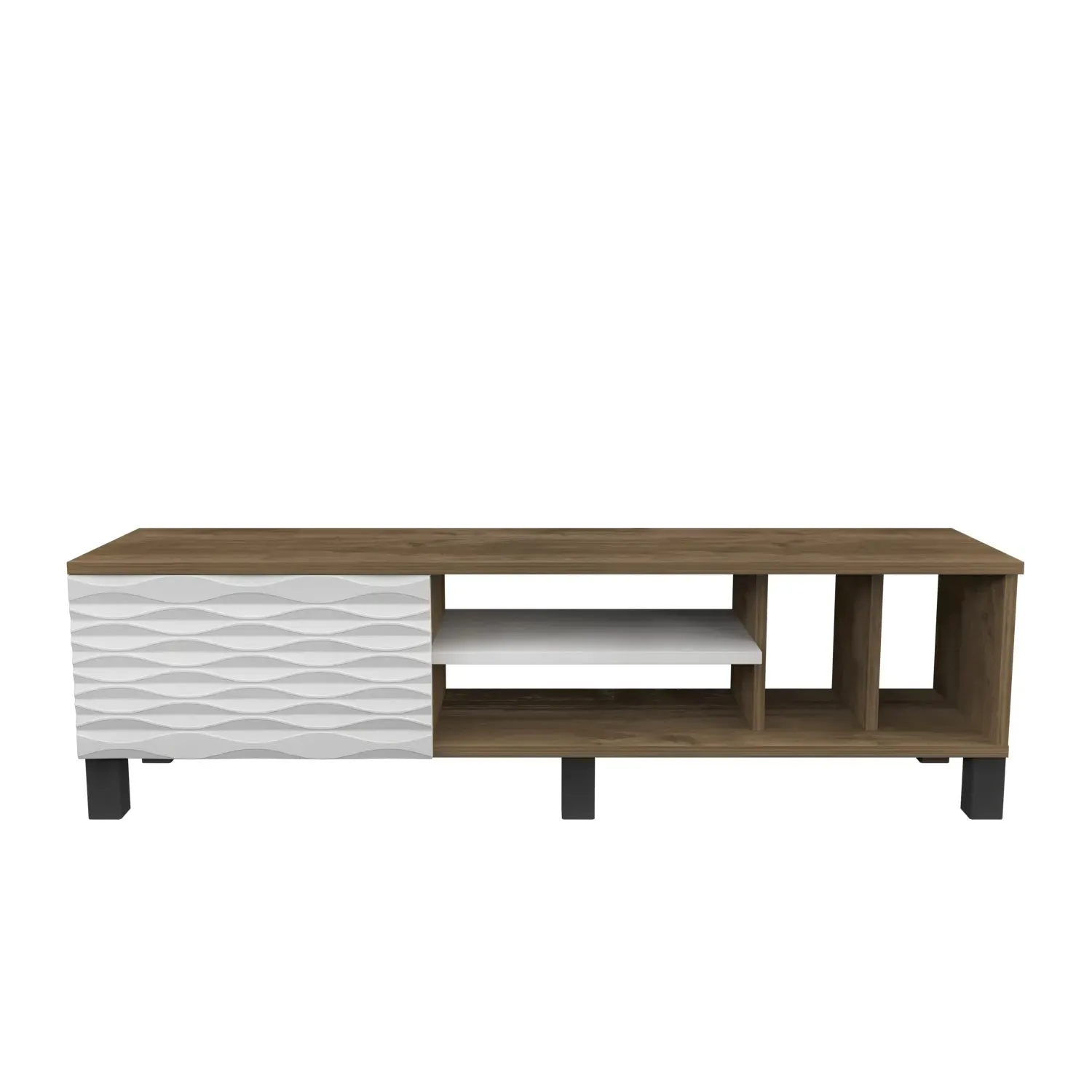 Olyo 55 inch Wide TV Stand Media Console for TVs up to 60 inch Decorotika