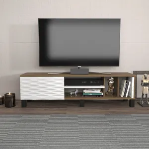 Olyo 55 inch Wide TV Stand Media Console for TVs up to 60 inch Decorotika