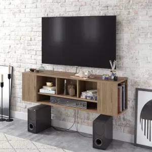 Paldi 53" Wide Floating TV Stand & Media Console Decorotika