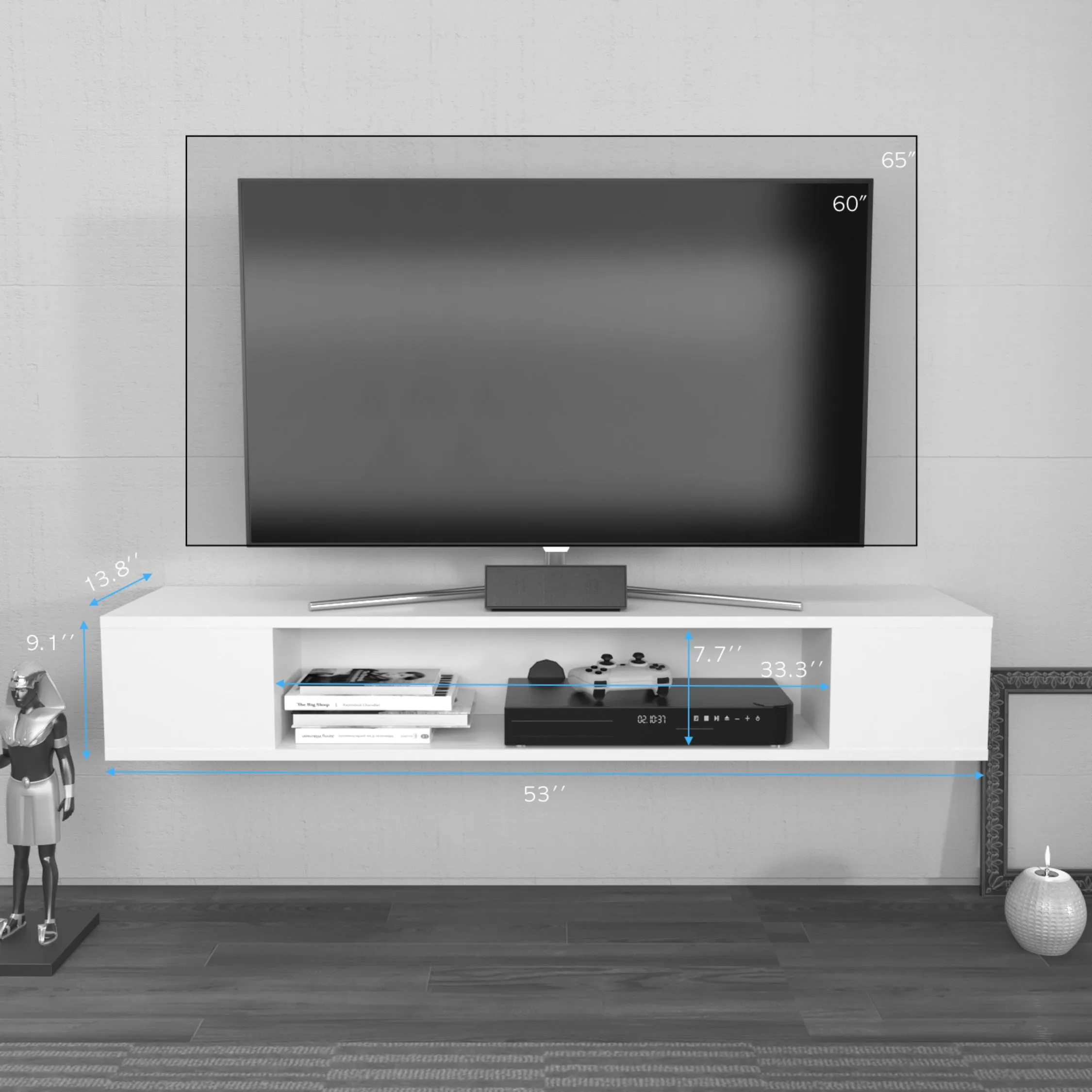 Peti Floating Tv Stand Decorotika