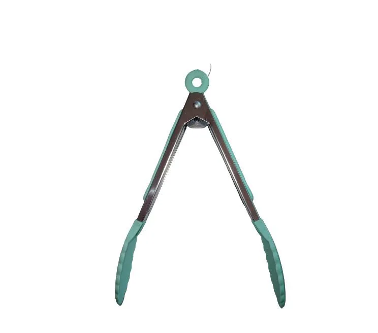 Pinza de Acero c/Punta de Color verde de 7" tra