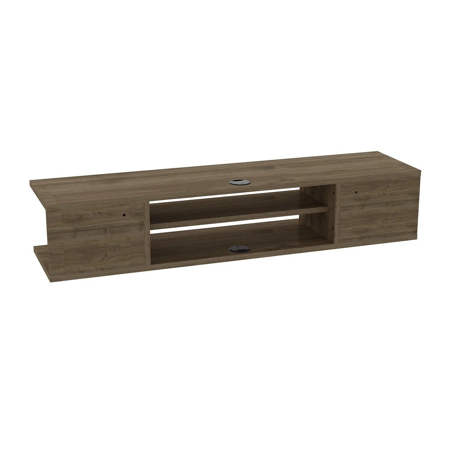 Pivot Floating, Wall Mounted TV Stand and Media Console for TVs up to 55'' Decorotika