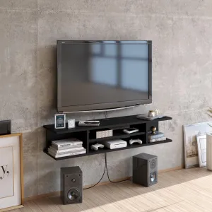 Pivot Floating, Wall Mounted TV Stand and Media Console for TVs up to 55'' Decorotika