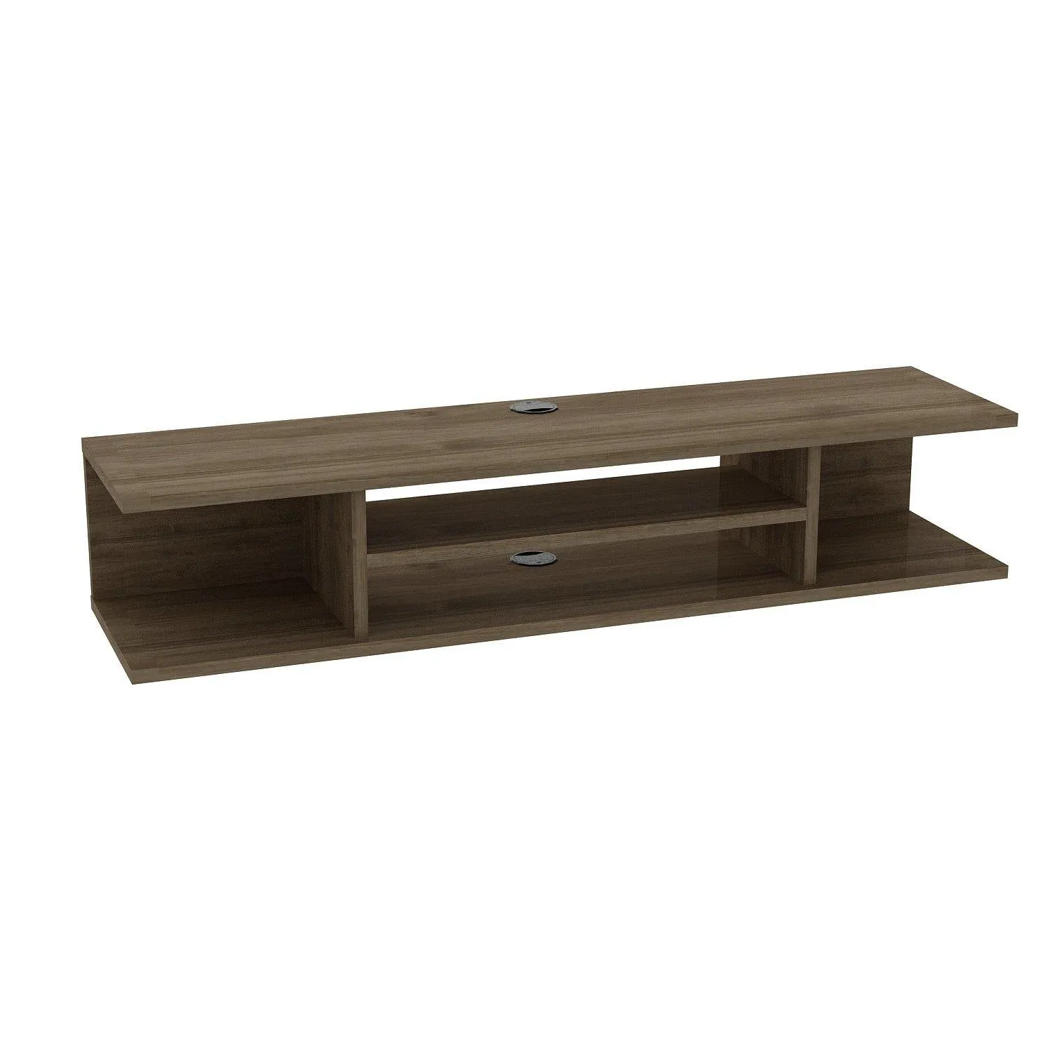 Pivot Floating, Wall Mounted TV Stand and Media Console for TVs up to 55'' Decorotika