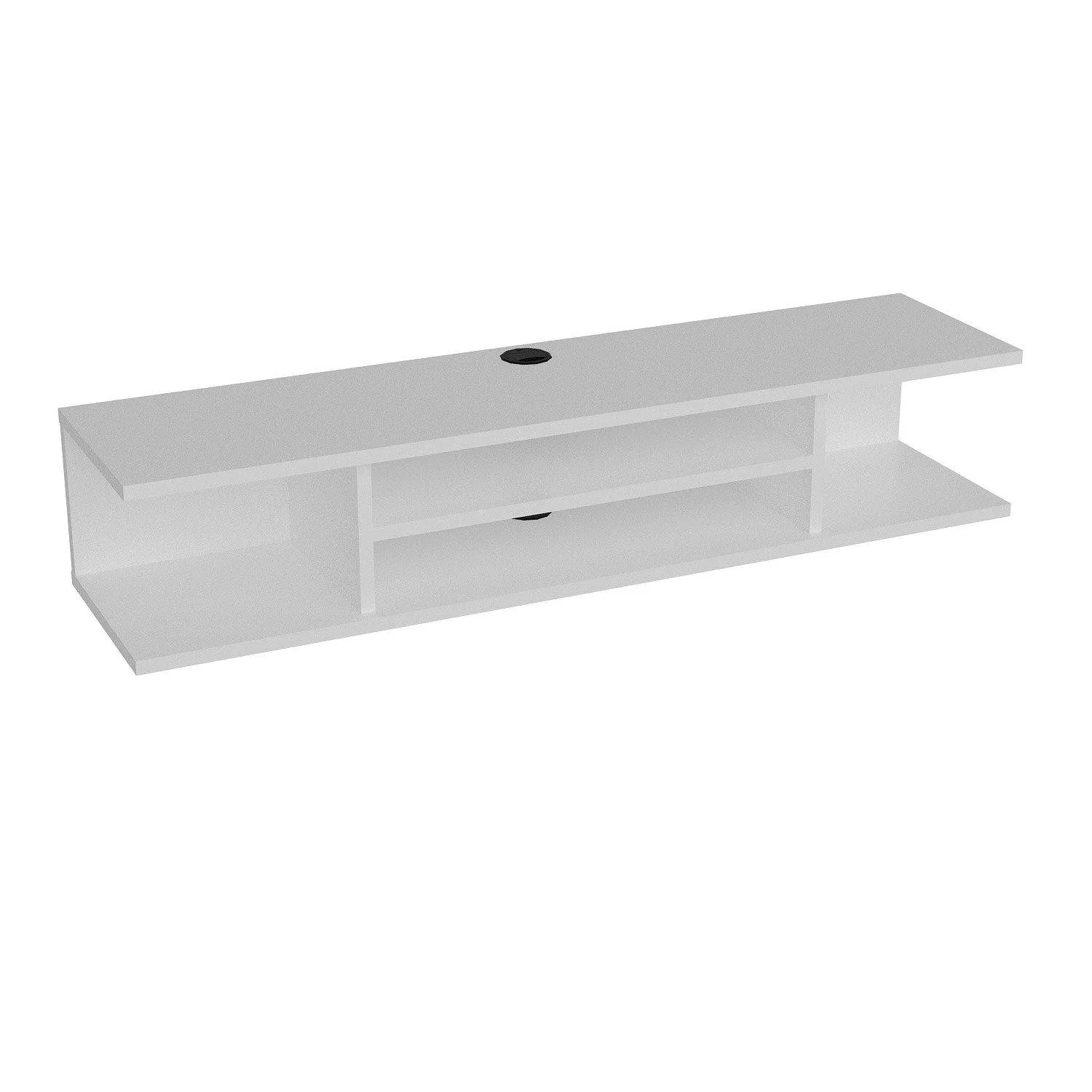 Pivot Floating, Wall Mounted TV Stand and Media Console for TVs up to 55'' Decorotika
