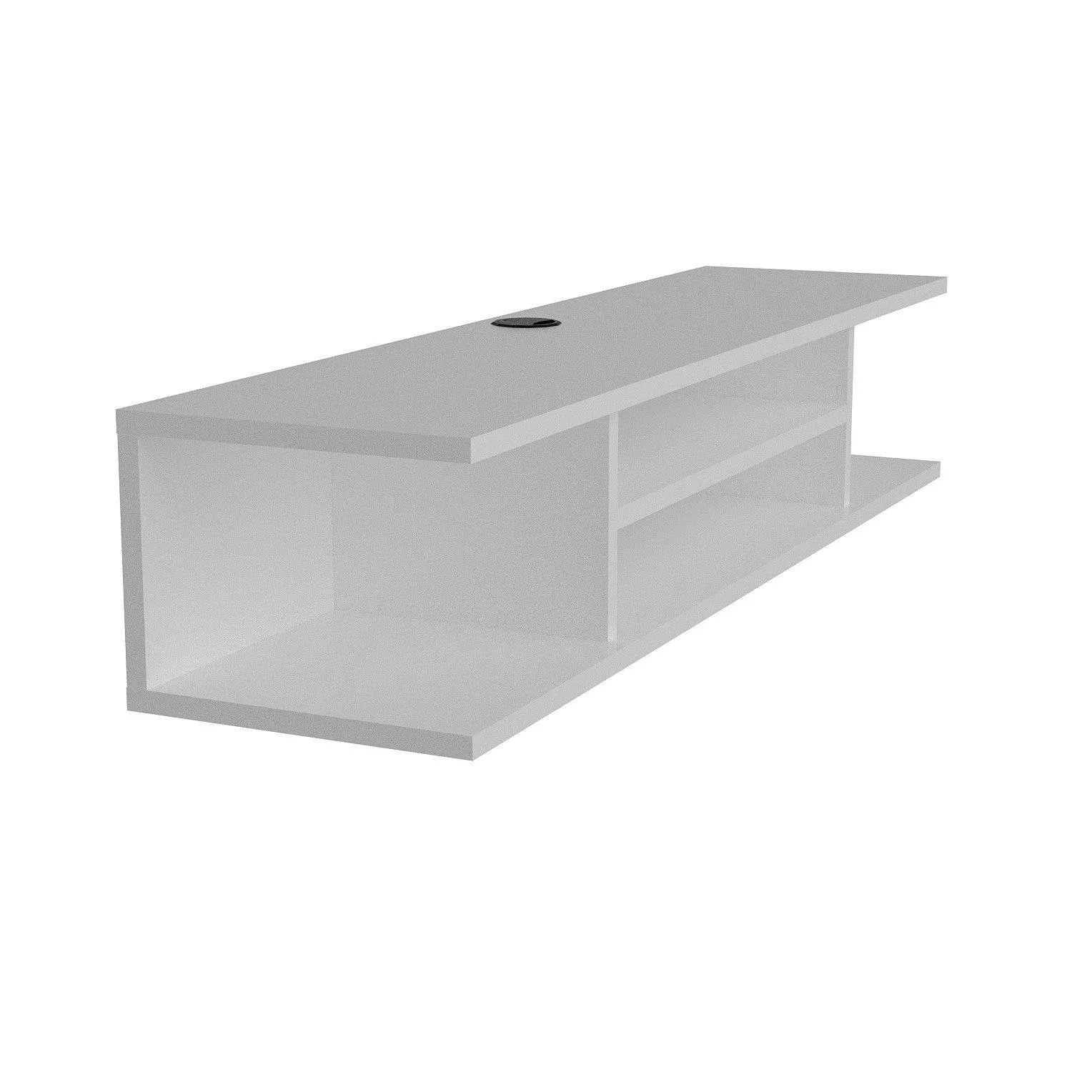 Pivot Floating, Wall Mounted TV Stand and Media Console for TVs up to 55'' Decorotika
