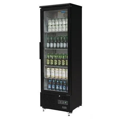 Polar 307L Upright Back Bar Cooler Single Door