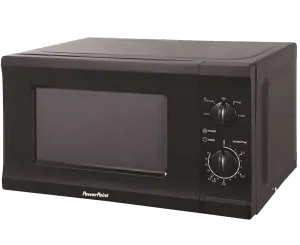 Powerpoint 700W Black Microwave | P22720CPMBL