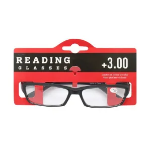 Reading Glasses Matt Frame   3.00, 4 Asstd Colours