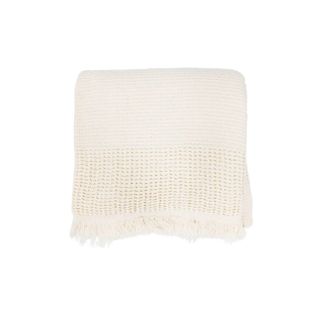 Recycled Cotton Towel | Beige | 90x170cm Zoco Home