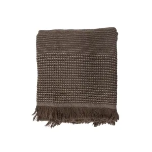 Recycled Cotton Towel | Brown | 80x180cm Zoco Home