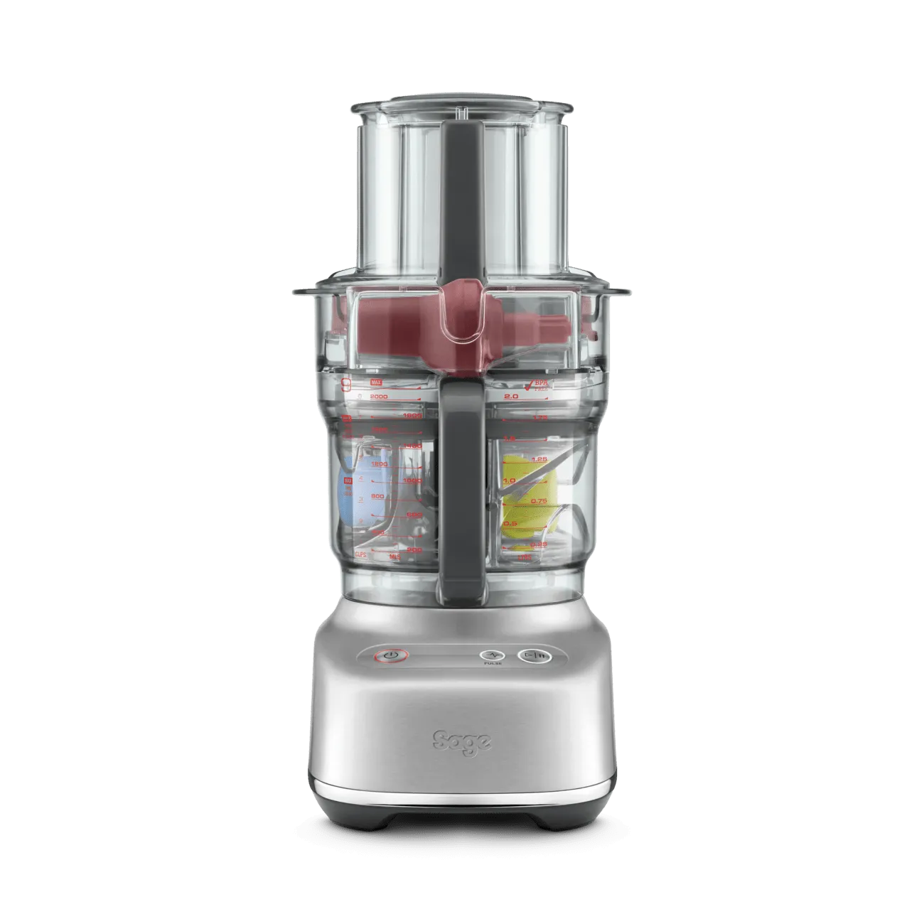 Sage The Paradice 9 Food Processor | Brushed Stainless Steel | SFP638BSS2GUK1
