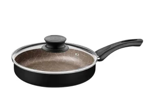 Sartn 24 con tapa Rivoli 2.3 mm negro Tramontina