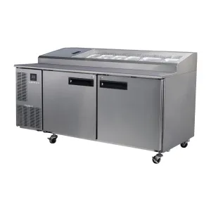 Skope Pegasus 2 Door Gastronorm Pizza Prep Fridge - PG500 Pizza