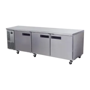Skope Pegasus 3 Door Gastronorm Counter Fridge - PG800HC