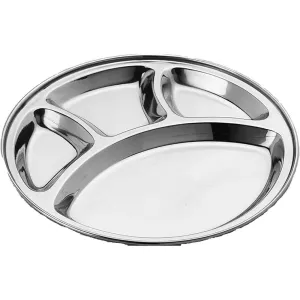 Stainless Steel Deluxe Dinner Plate (Bhojan Patra)