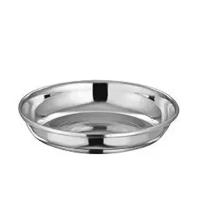 Stainless Steel Halva Plate 7"