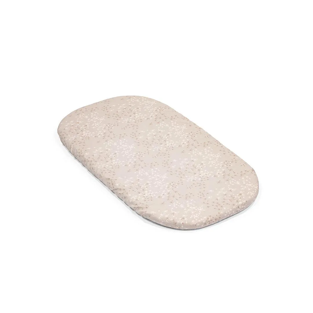 Stokke Snoozi Fitted Sheet - 2 Pack  - Vanilla Dandelion