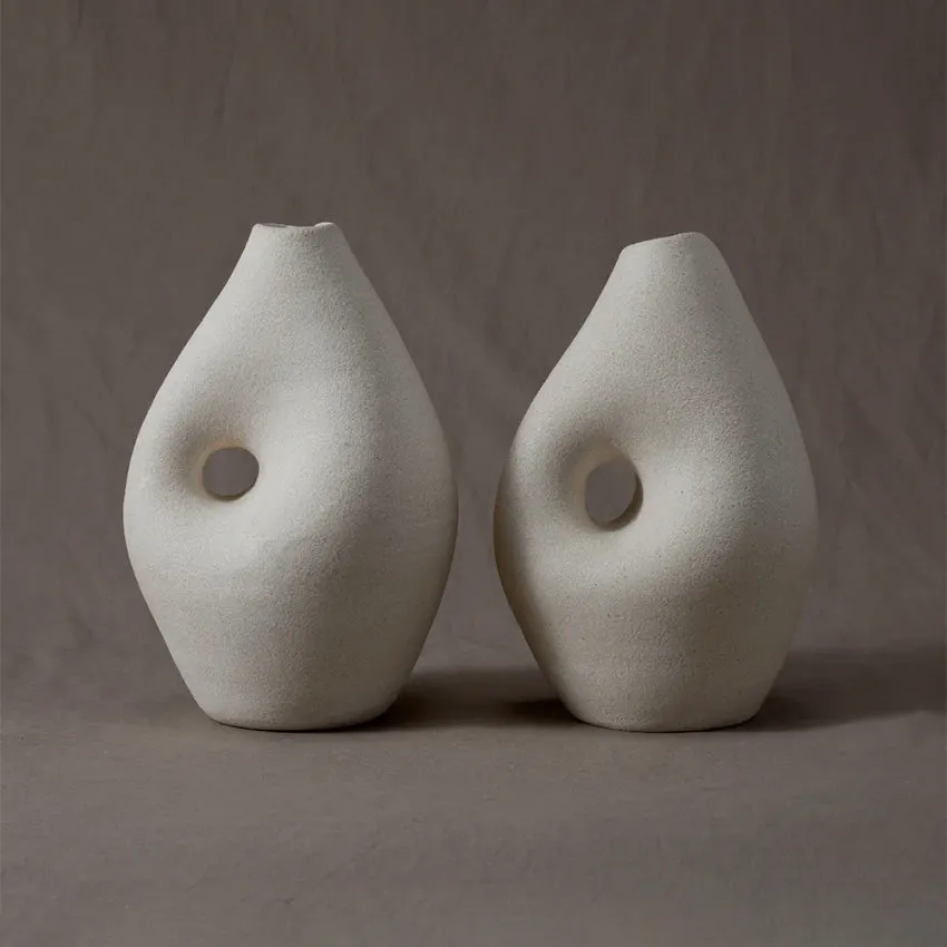 Style Union Home | Eden Bookends Raw Blanc