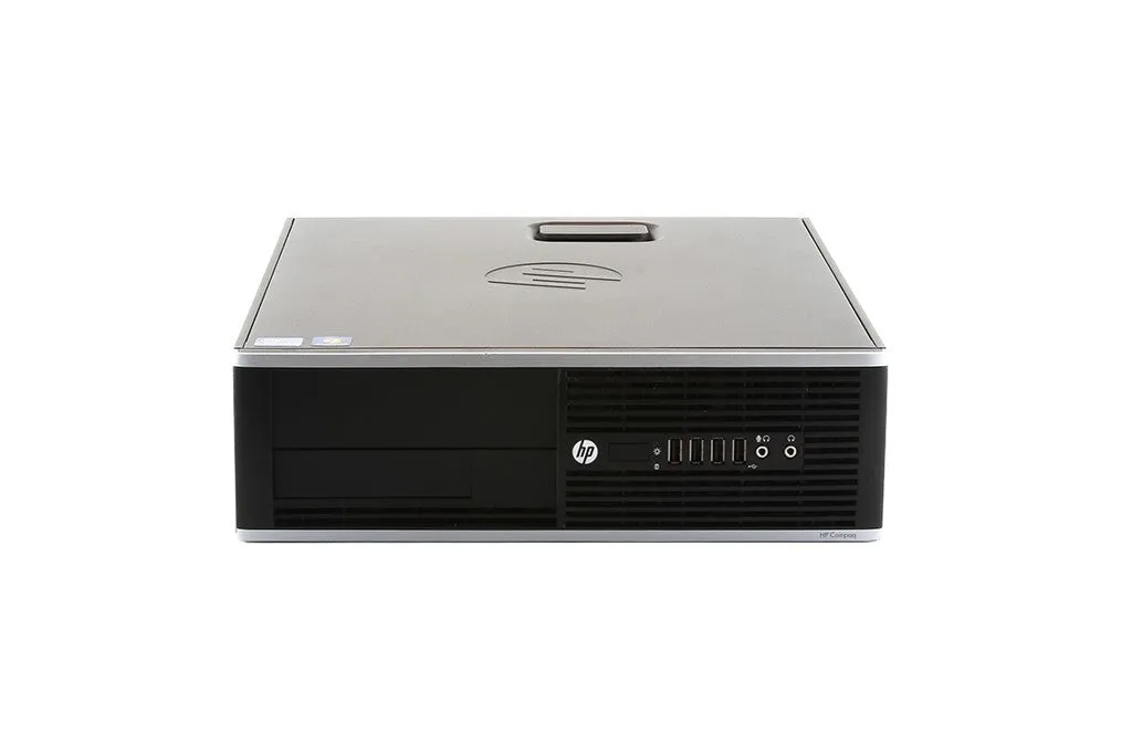 T1A HP Compaq Elite 8300 Refurbished Intel Core i5 i5-3470 8 GB DDR3-SDRAM 128 GB SSD Windows 10 Pro SFF PC Black