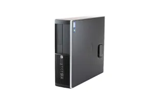 T1A HP Compaq Elite 8300 Refurbished Intel Core i5 i5-3470 8 GB DDR3-SDRAM 128 GB SSD Windows 10 Pro SFF PC Black