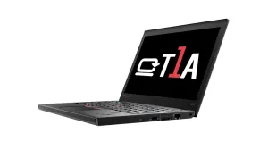 T1A Lenovo ThinkPad A275 12.5" Refurbished Laptop - AMD PRO A12-8830B, 8GB RAM, 256GB SSD, Windows 10 Pro, Black