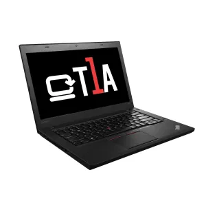 T1A Lenovo ThinkPad T460 14" Refurbished Laptop - Intel Core i5-6300U, 16GB RAM, 240GB SSD, Full HD, Windows 10 Pro, Black