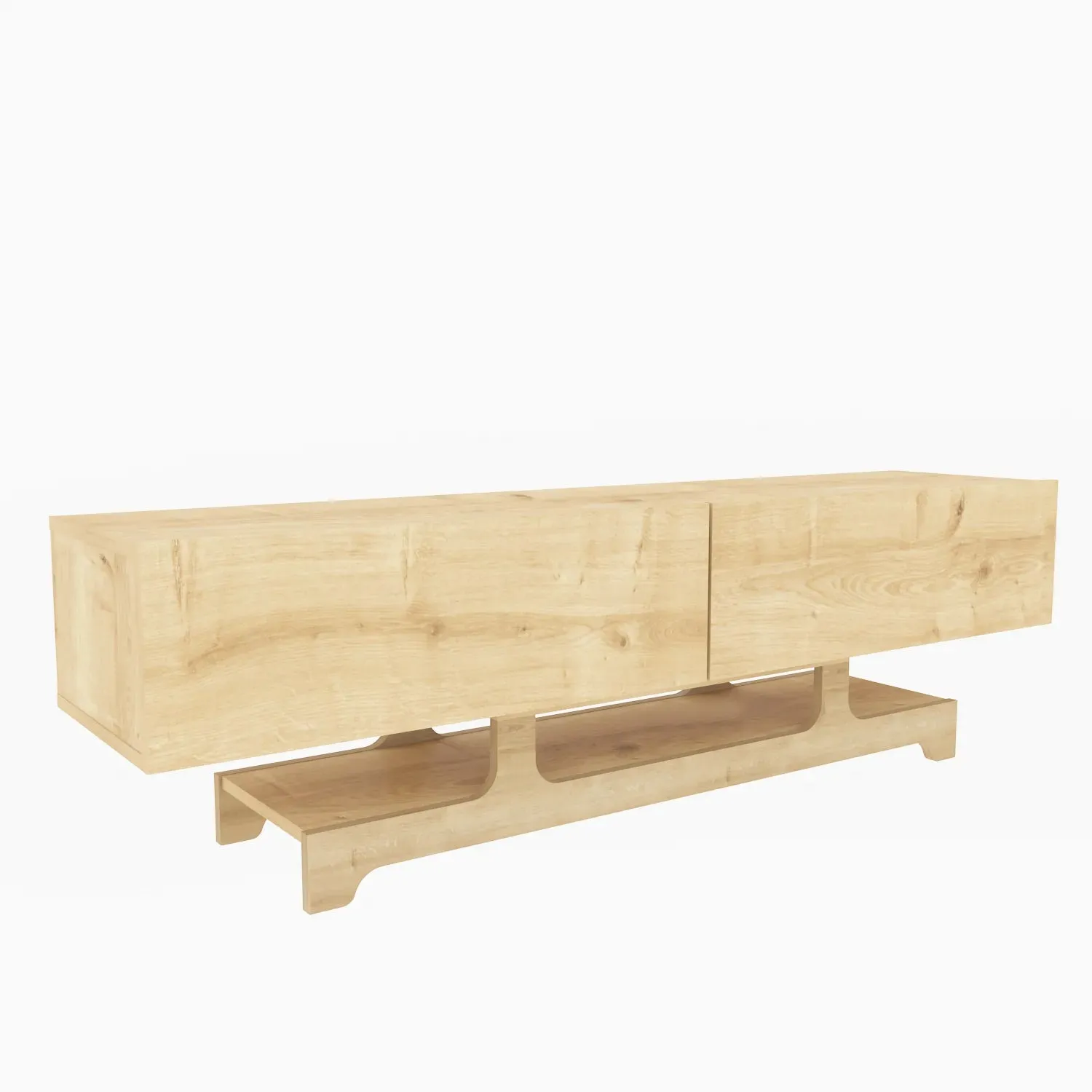 Tera 63" Wide TV Stand and Media Console for TVs up to 72" Decorotika