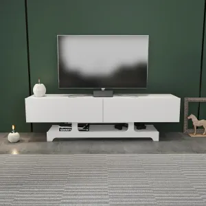 Tera 63" Wide TV Stand and Media Console for TVs up to 72" Decorotika