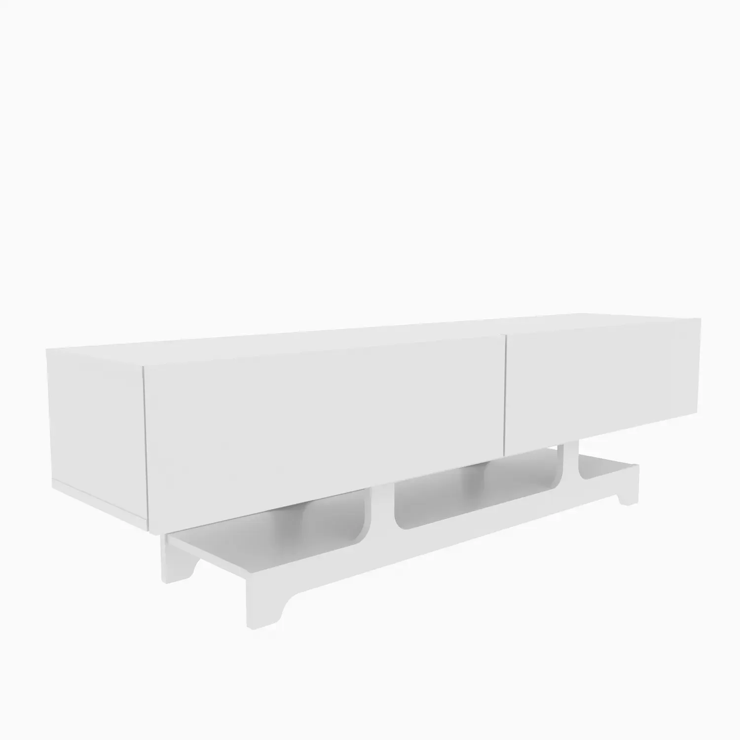 Tera 63" Wide TV Stand and Media Console for TVs up to 72" Decorotika