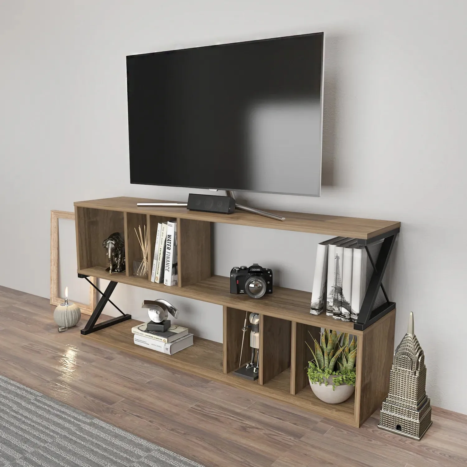 Termas 55" Wide TV Stand | Media Console Decorotika