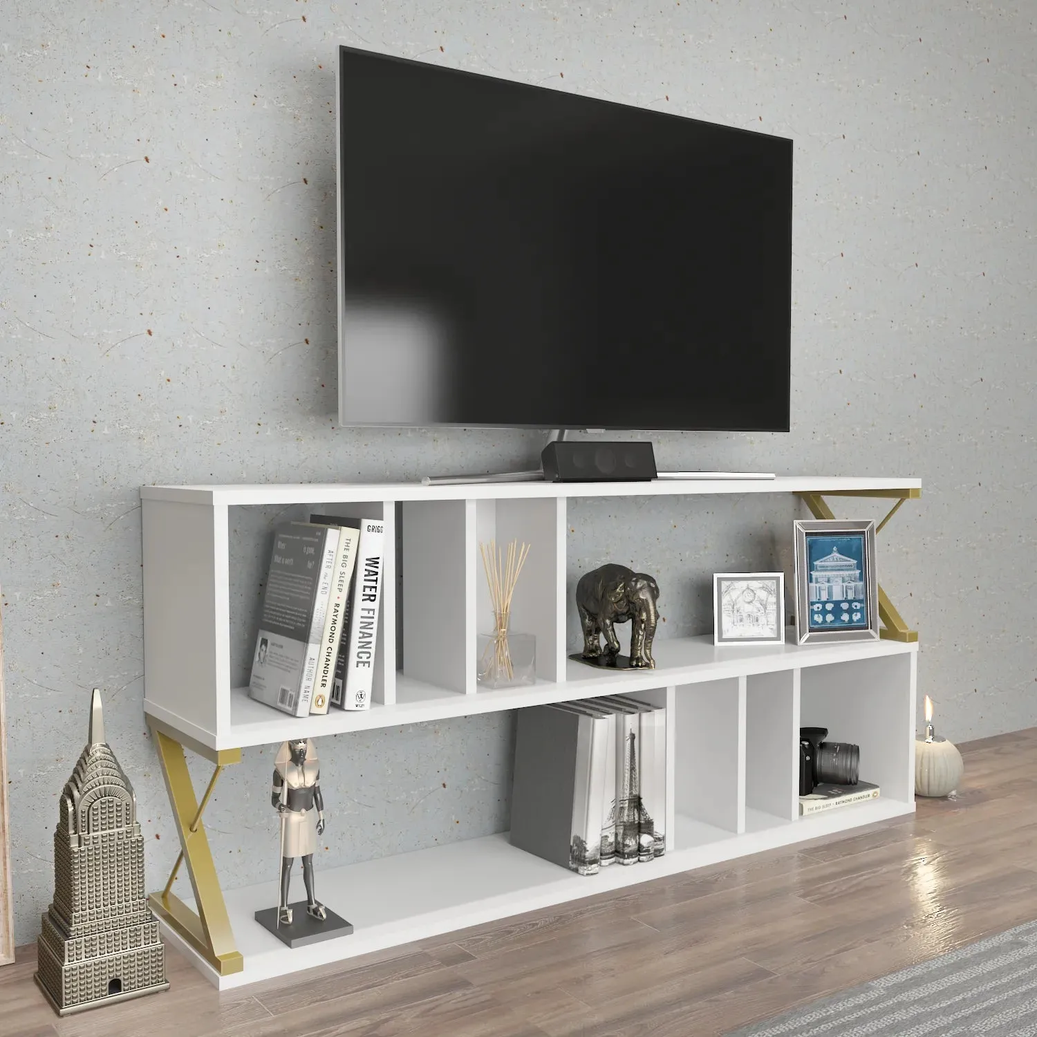 Termas 55" Wide TV Stand | Media Console Decorotika