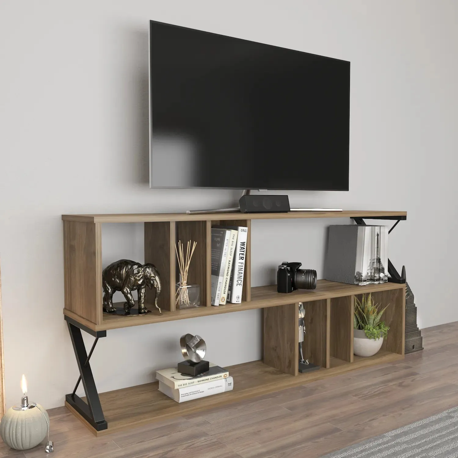 Termas 55" Wide TV Stand | Media Console Decorotika