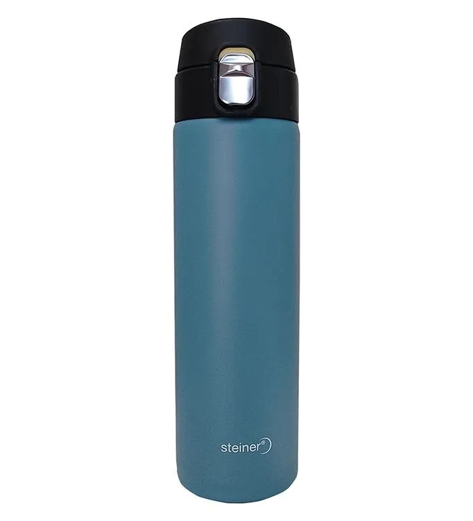 *Termo Acero Inoxidable Azul Petrleo 500 ml STR*