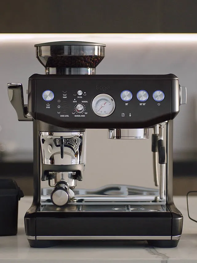 The Barista Express Impress by Sage | Truffle Black