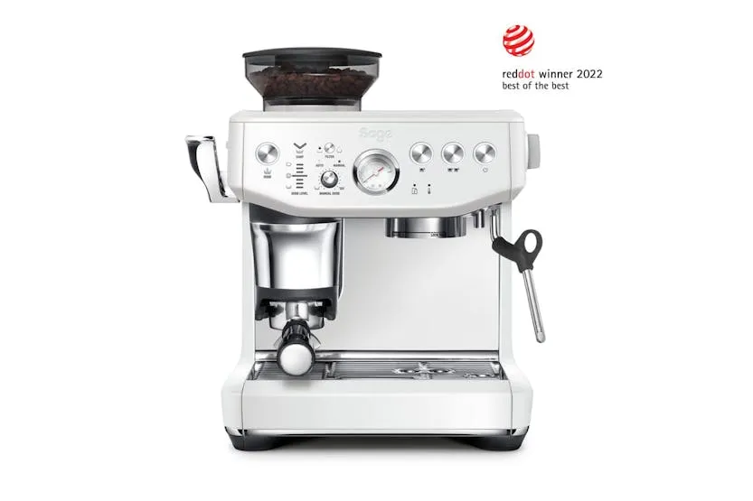 The Barista Express Impress by Sage White  | SES876SST4GUK1