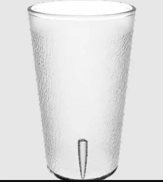 Vaso de Plstico SAN texturizado resistente 12 oz