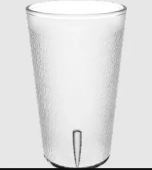 Vaso de Plstico SAN texturizado resistente 12 oz