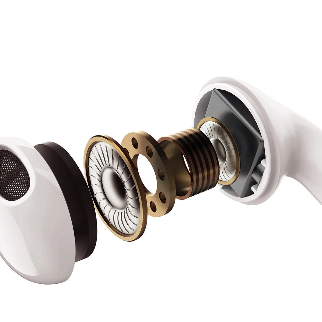 VQ Wren Headset True Wireless Stereo (TWS) In-ear Calls/Music Bluetooth Multicolour, White